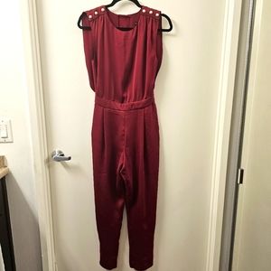 Zara Red XS Jumpsuit